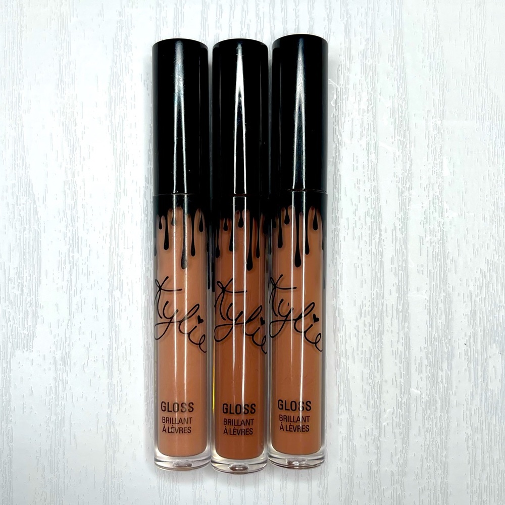 Kylie Cosmetics lot of 3 glosses. Literally. Like. So Cute.